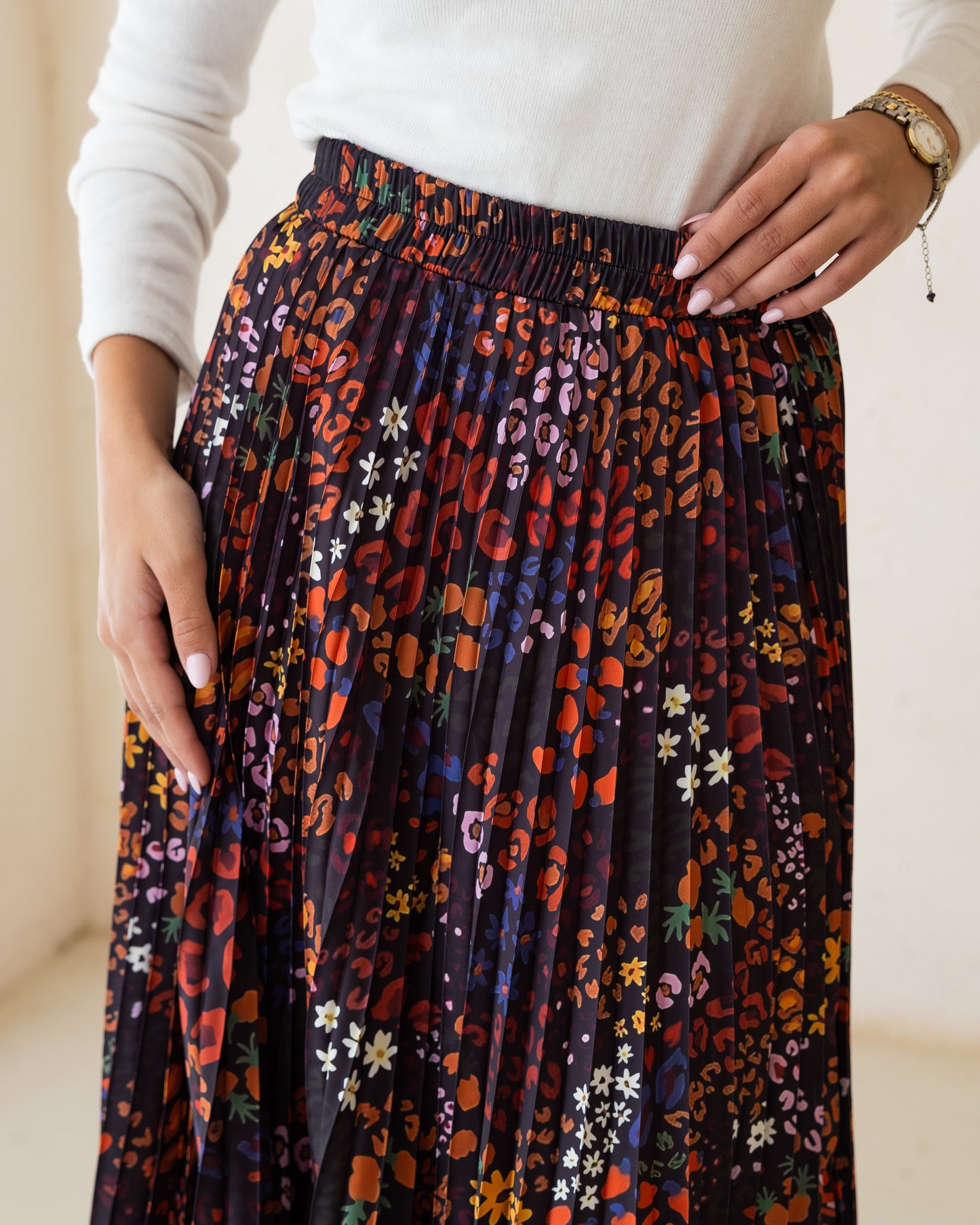 Flora Skirt - Satin
