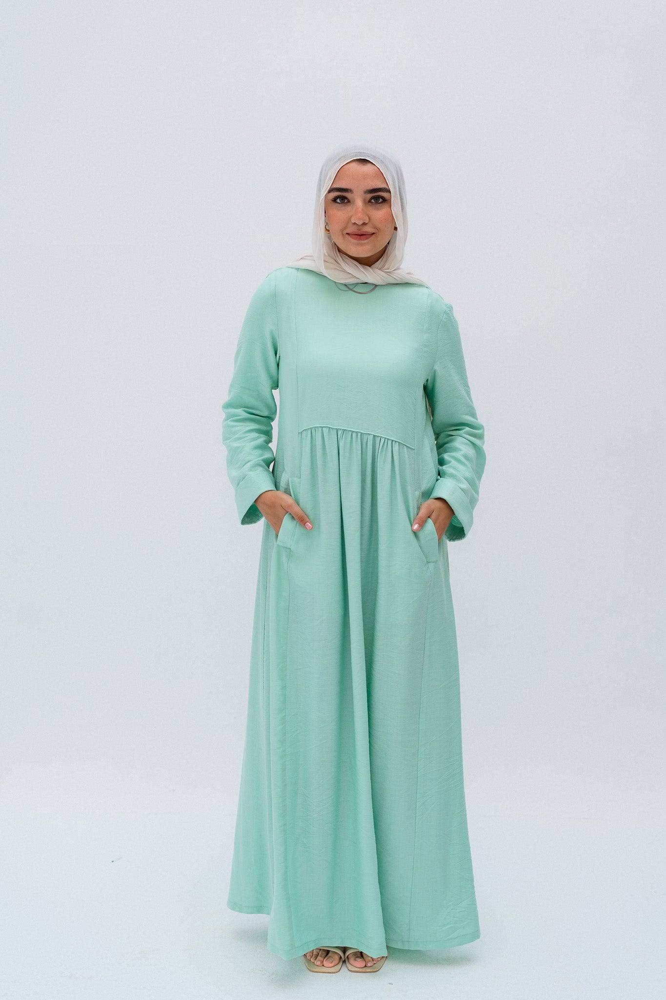 Airy Dress- Mint