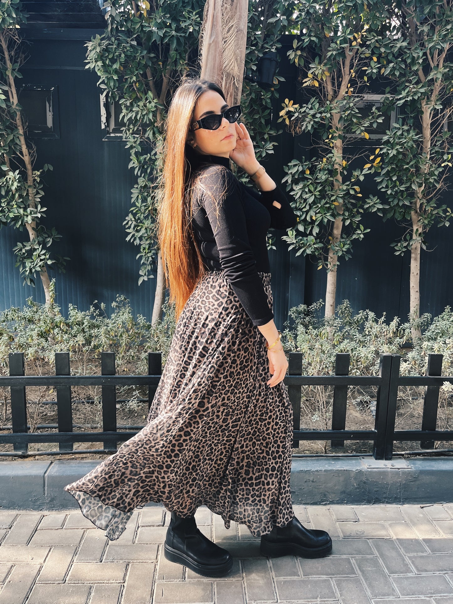 Leopard Skirt