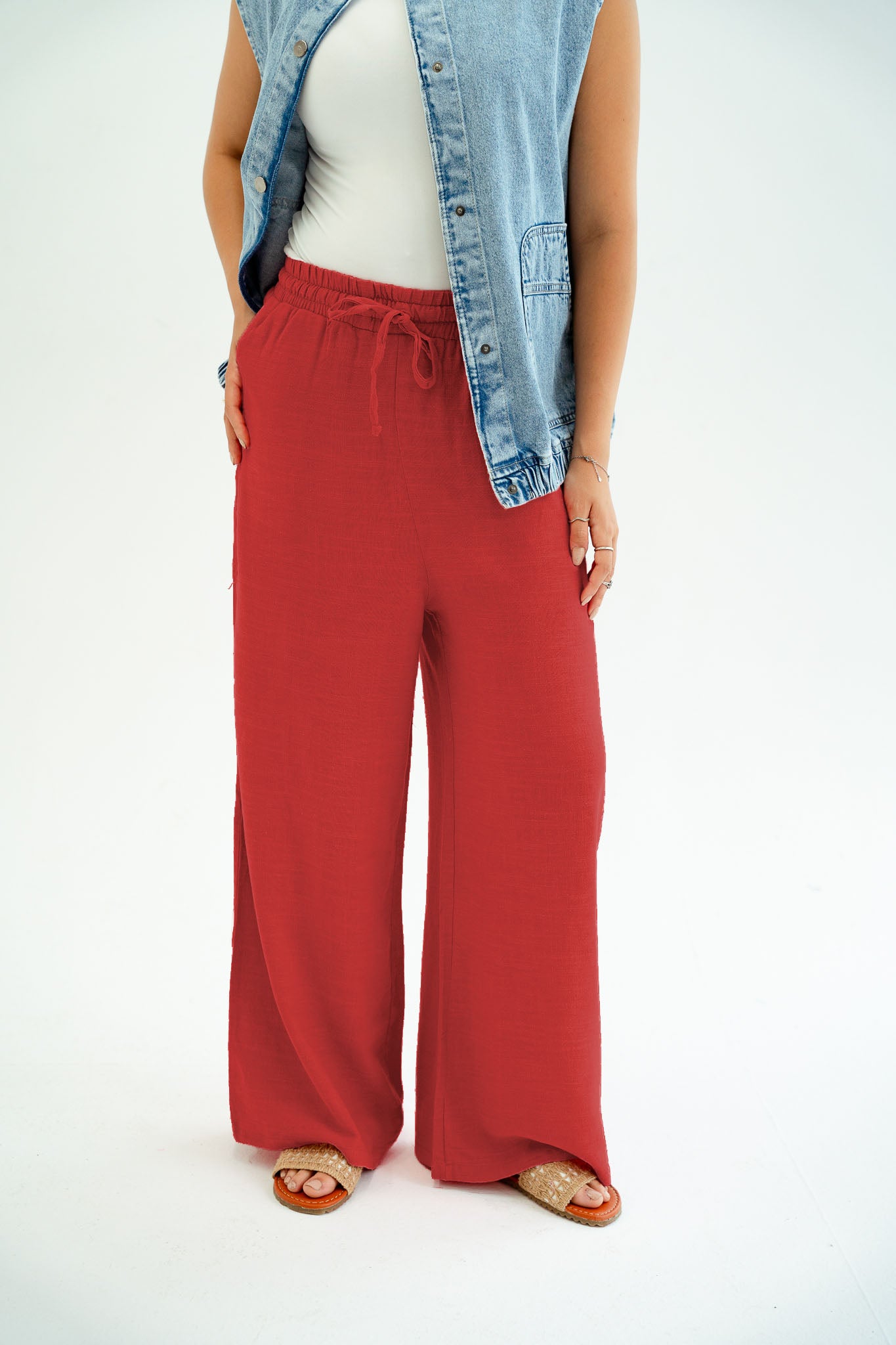 Lina Rust Pants