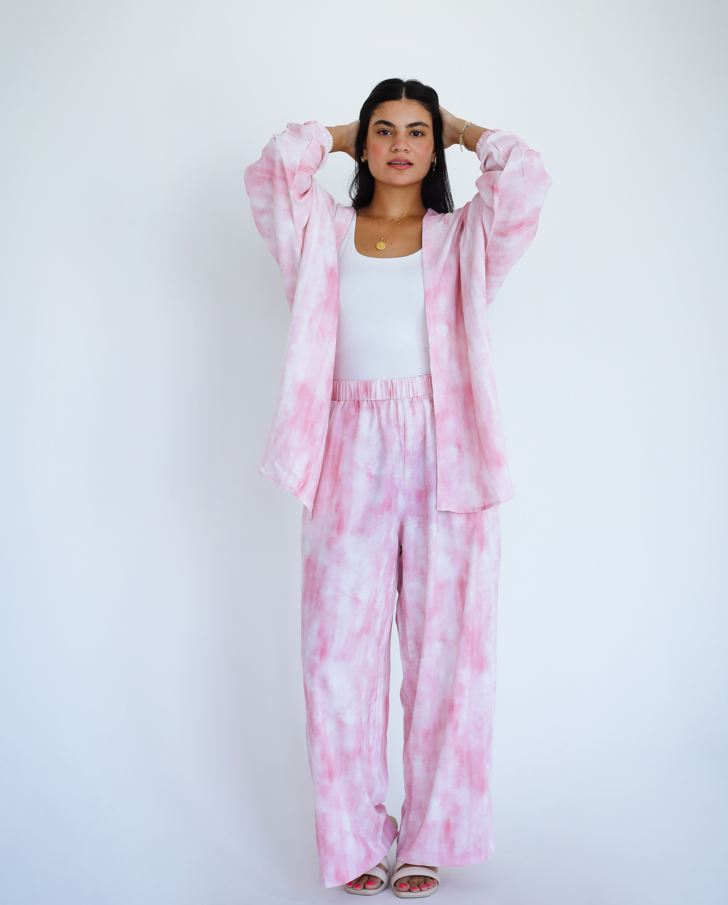 Tie Dye set-Pink