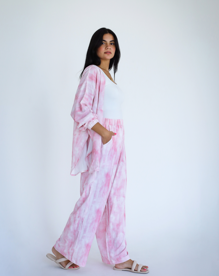 Tie Dye set-Pink