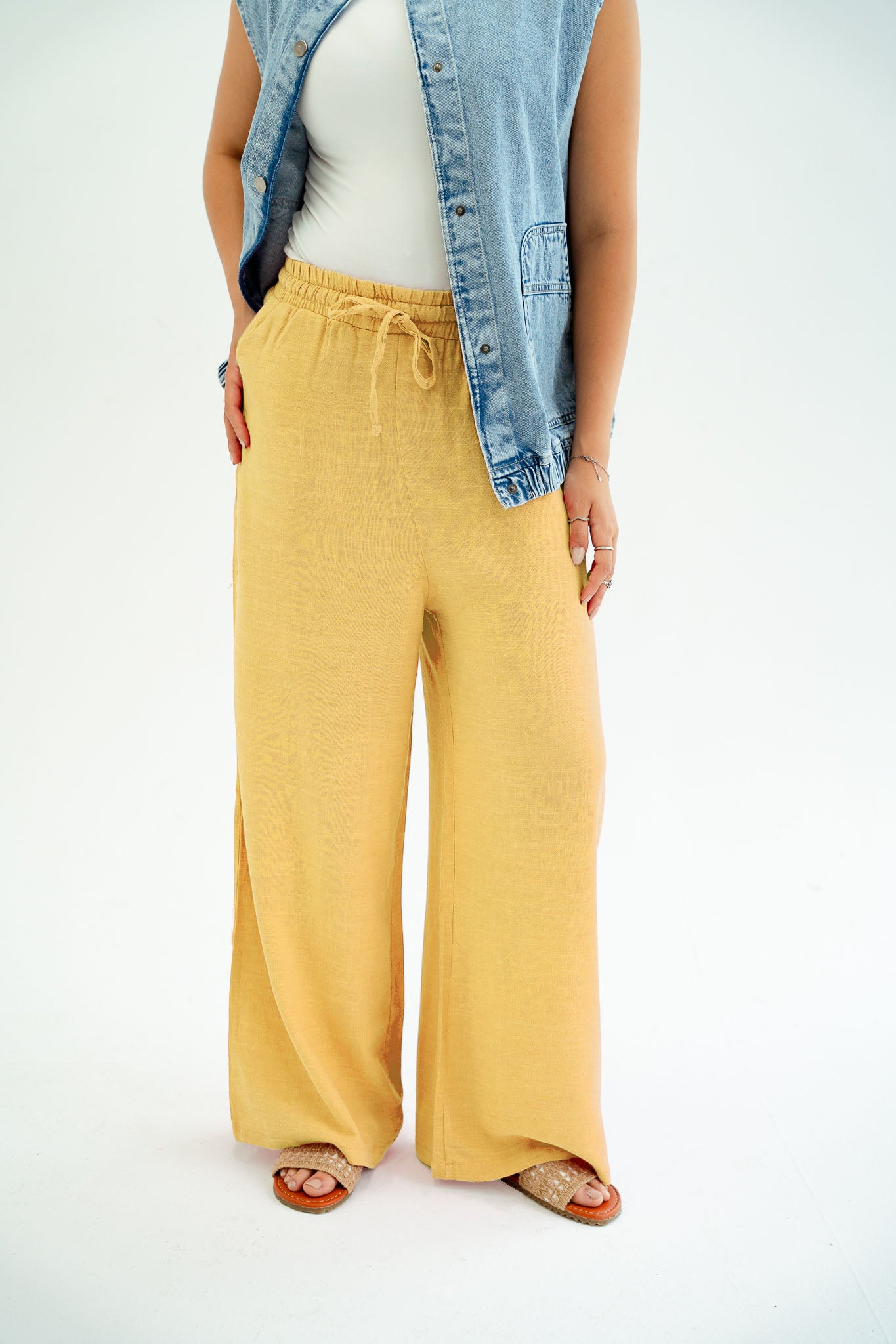 Lina Yellow Pants