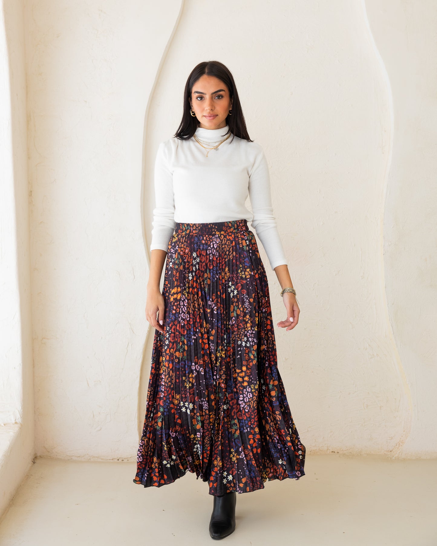 Flora Skirt - Satin