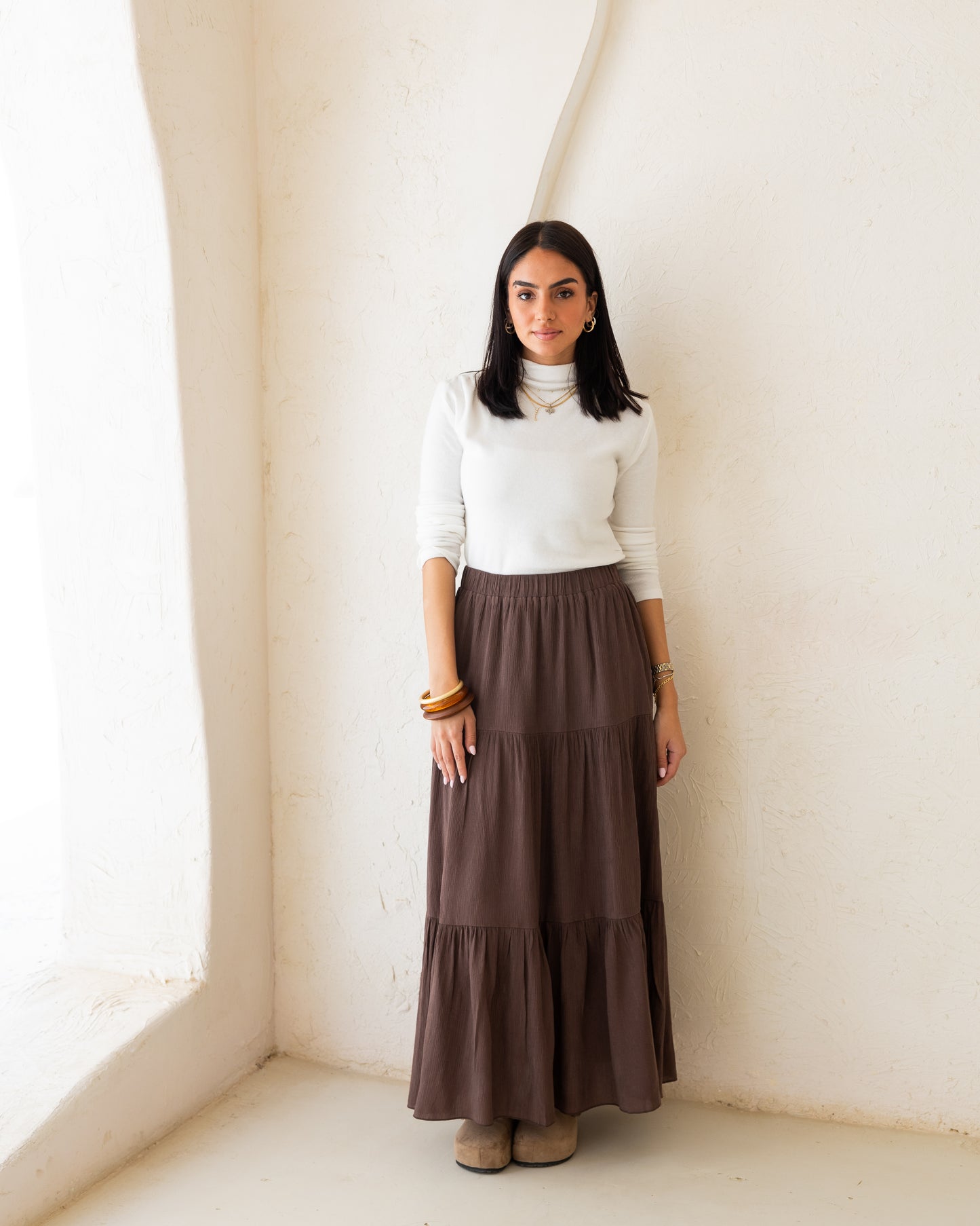 Aira Skirt - Brown