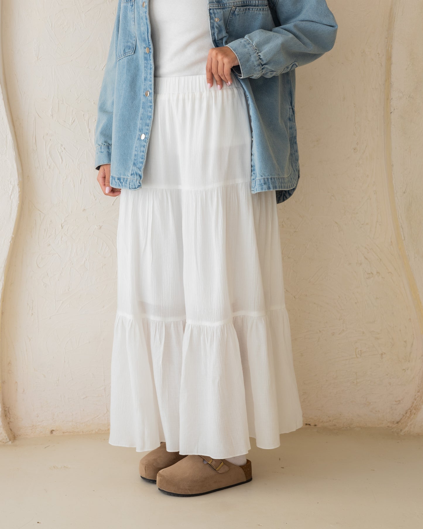 Aira Skirt - White