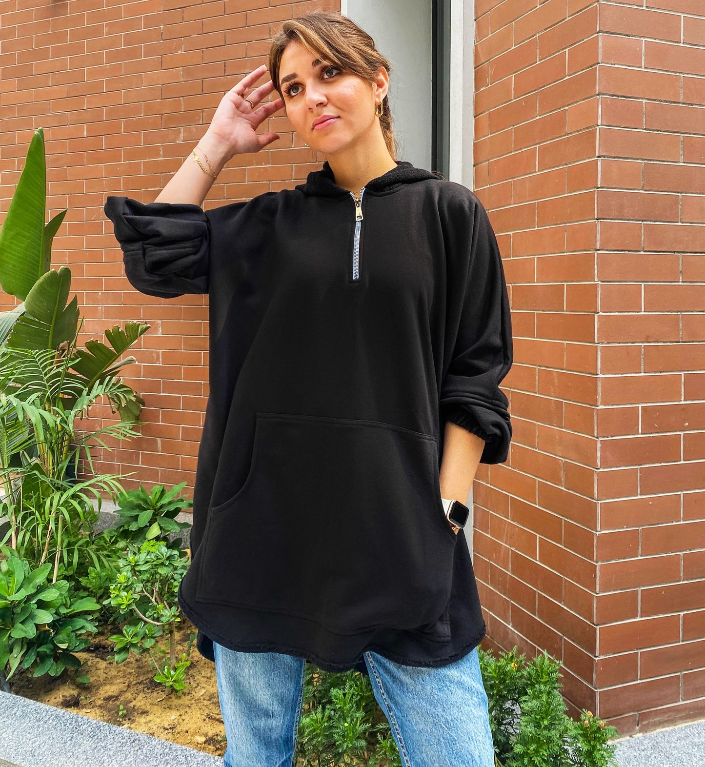 Everyday hoodie -Black