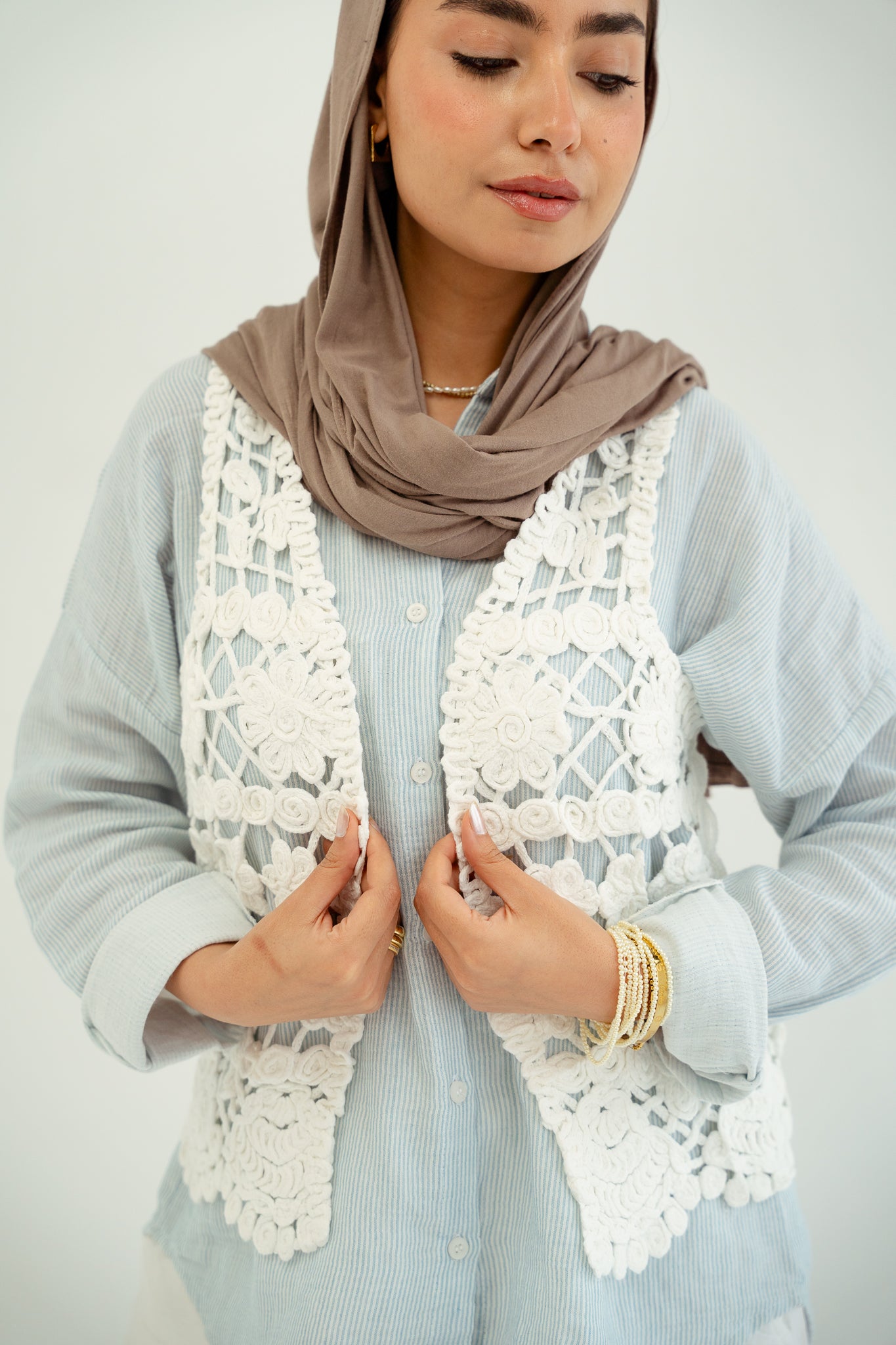 Boho Crochet Vest