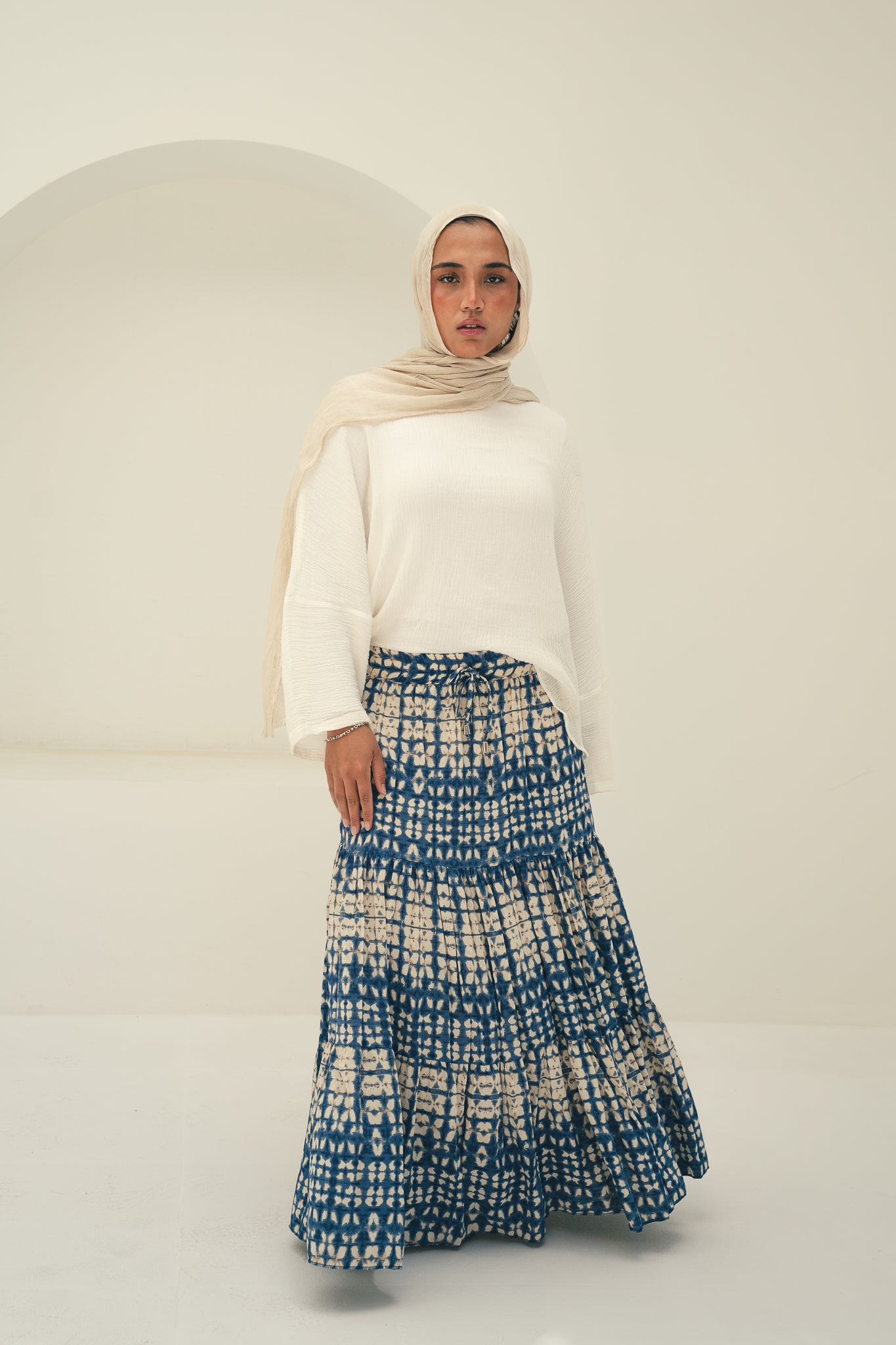Blue Solara Skirt