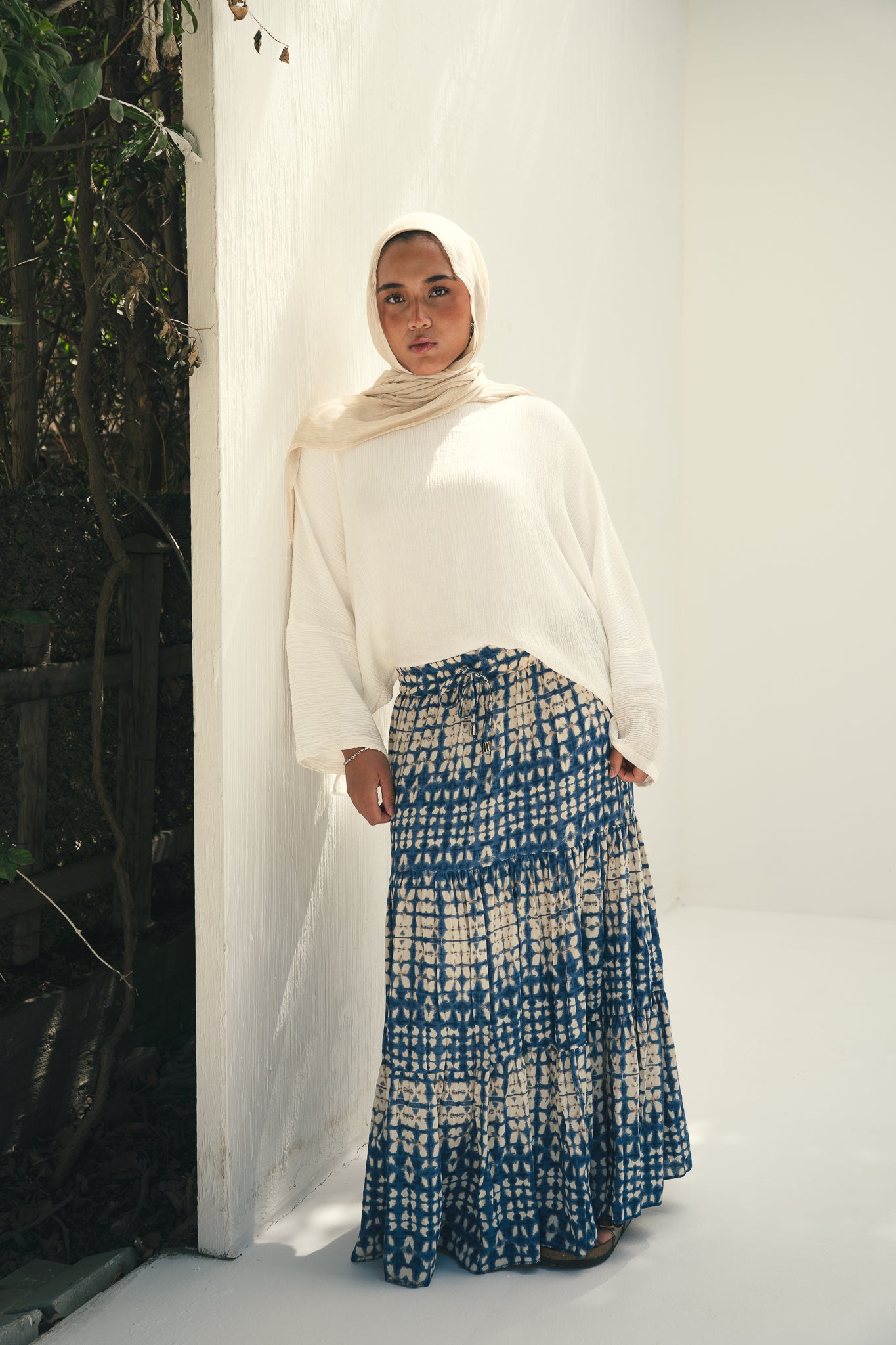 Blue Solara Skirt