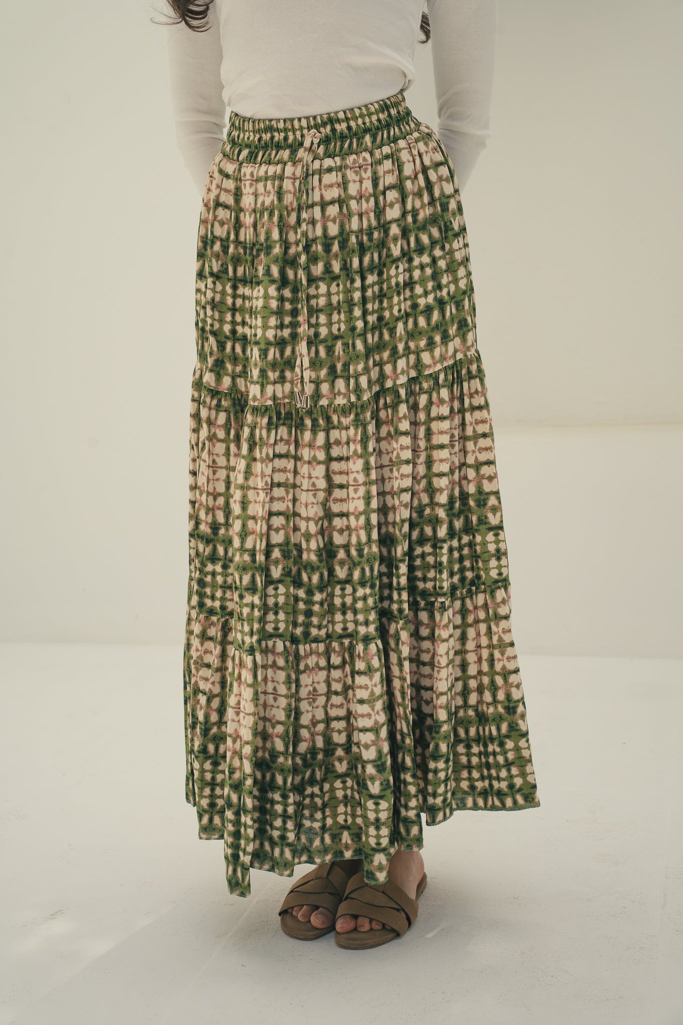 Green Solara Skirt