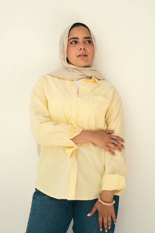 Yellow Petal Shirt
