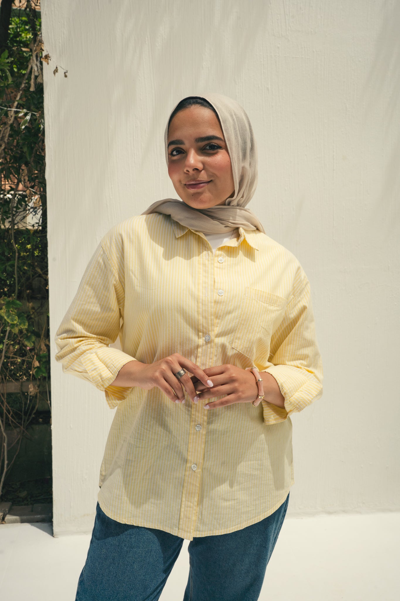 Yellow Petal Shirt