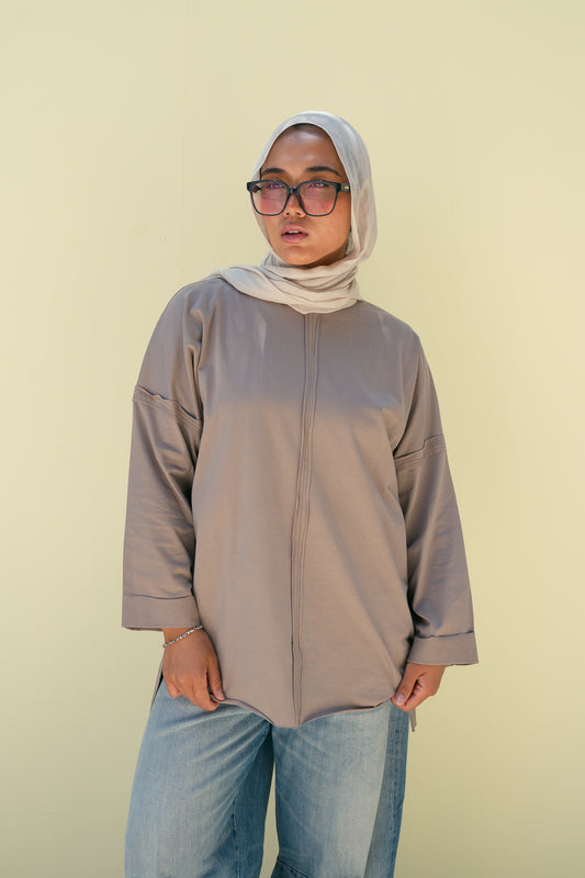 Mocha Fresh Cotton T-Shirt