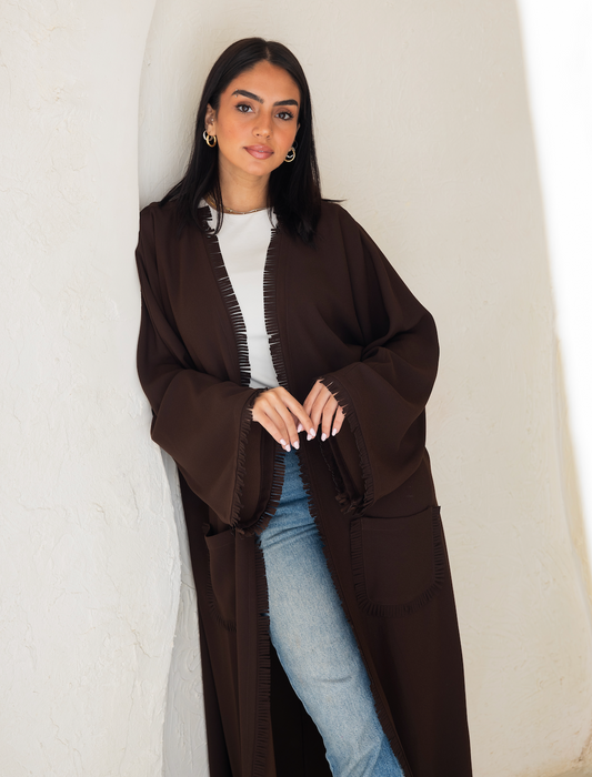 Layaly cardigan-Brown